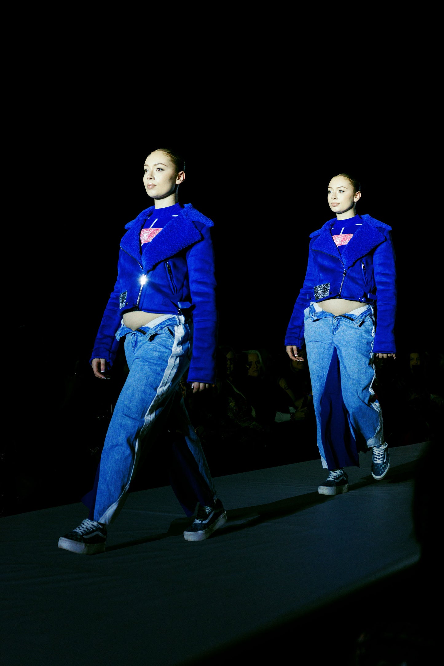 “Electric Blue” women’s jacket
