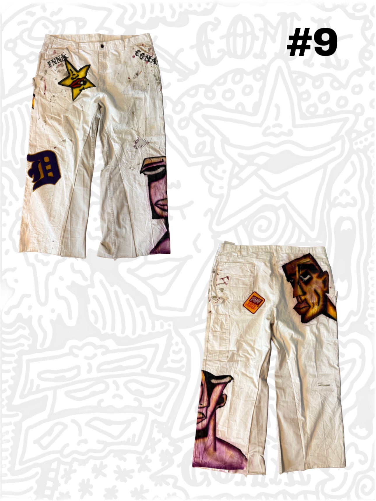 STARSTRUCK PATCHWORK JEANS