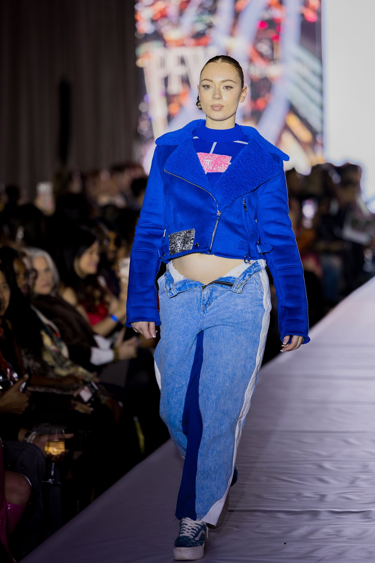 “Electric Blue” women’s jacket