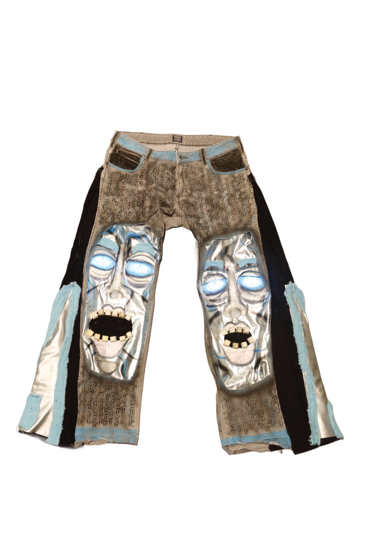 “Cyborg Chic” LED Flared Pants