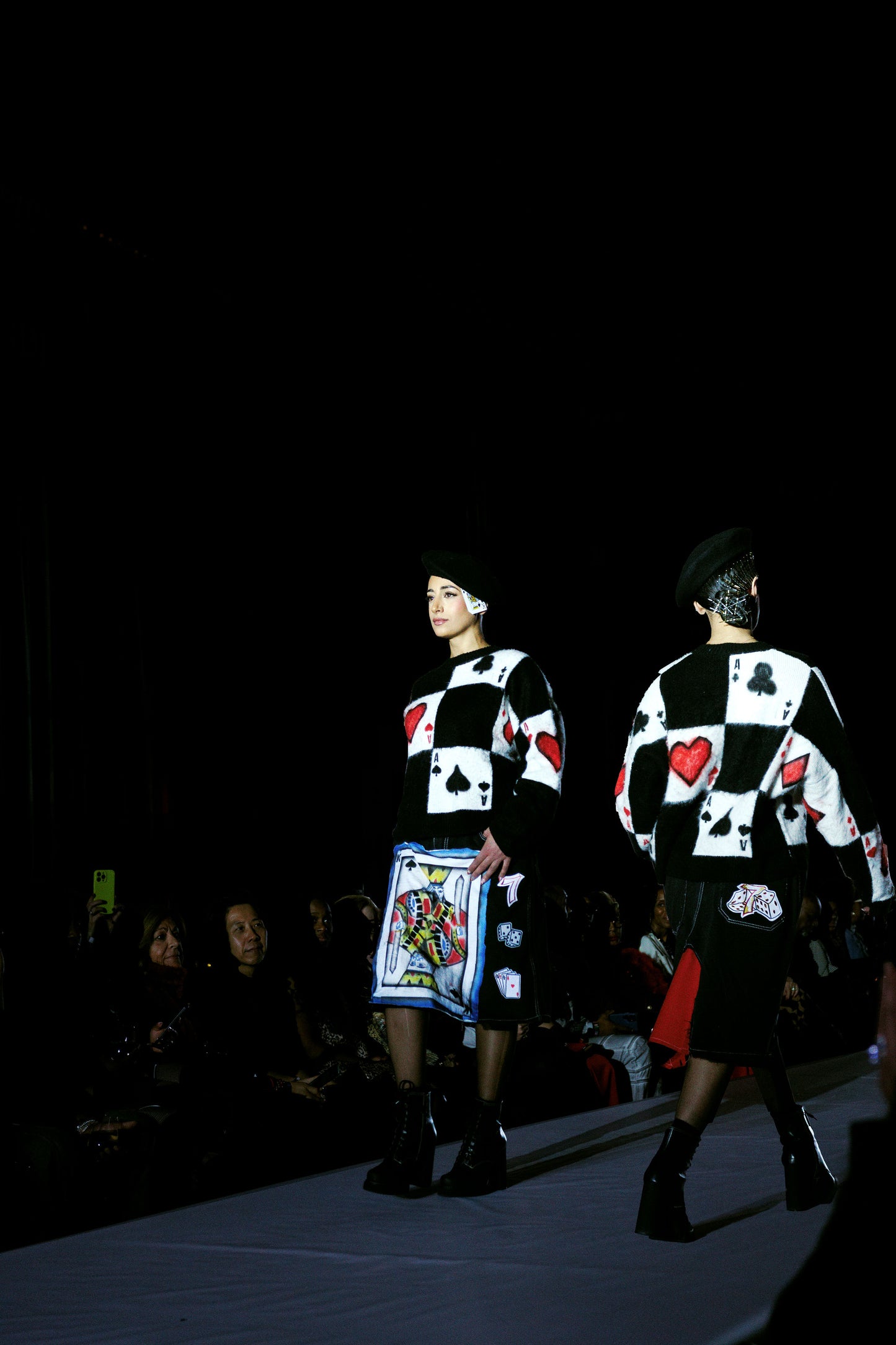 “Queen of Cards” Mohair Sweater