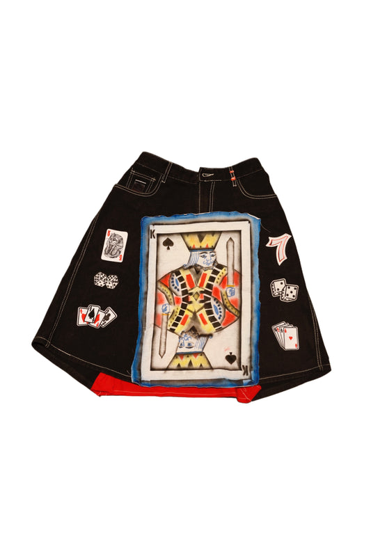 “King of Spades” Skirt
