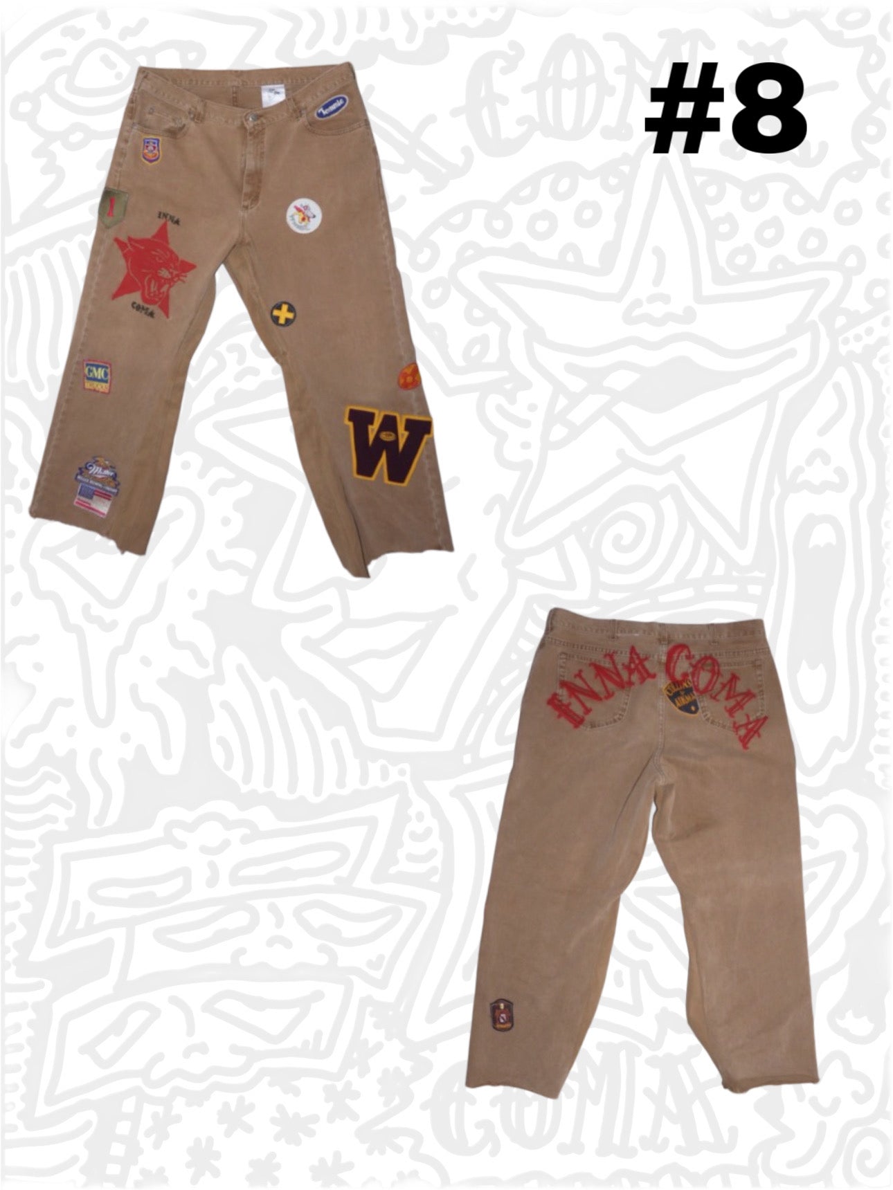 STARSTRUCK PATCHWORK JEANS