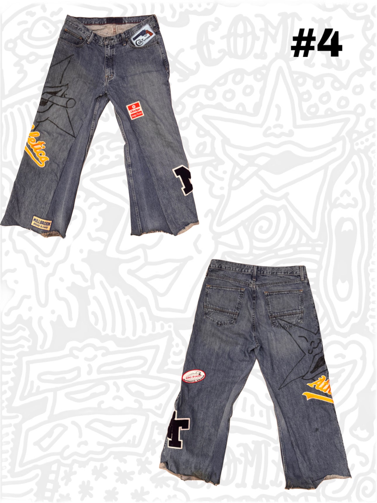 STARSTRUCK PATCHWORK JEANS